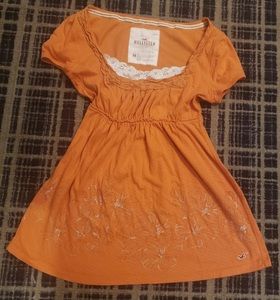 Y2k Hollister babydoll top